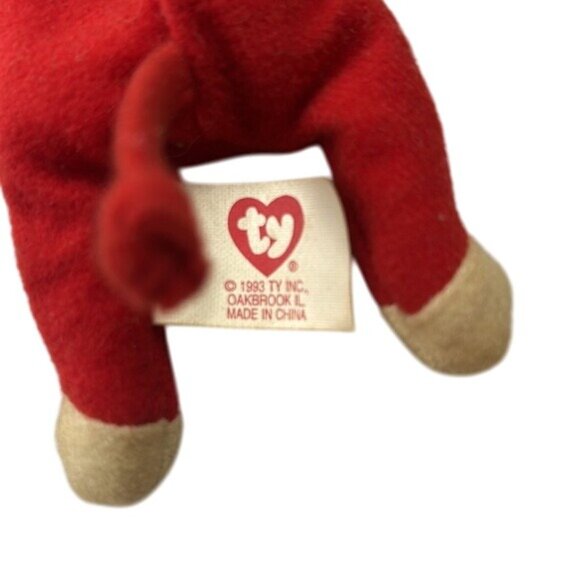 Ty Teenie Beanie Babies Snort The Bull McDonalds - Picture 2 of 7